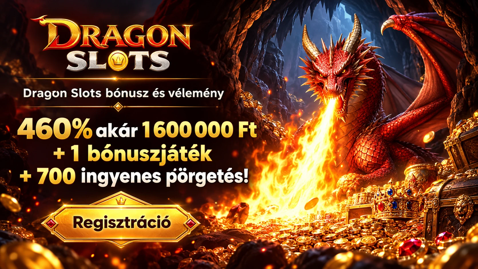 DragonSlots üdvözlőcsomag