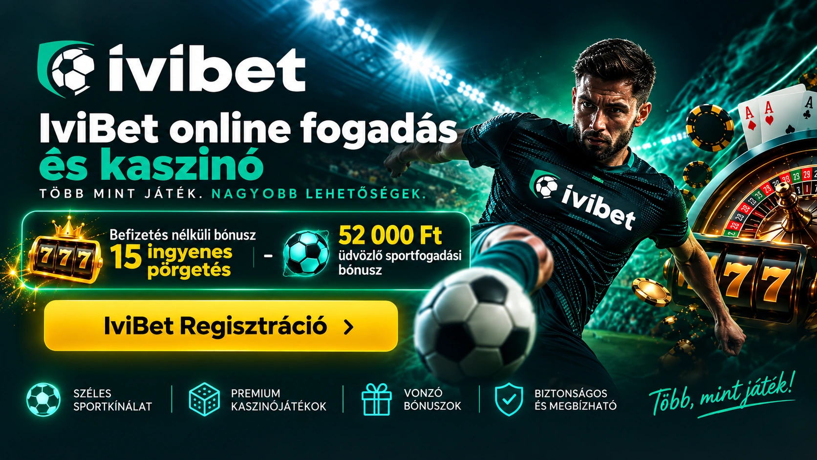 IviBet sportfogadás és bónusz